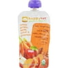 (4 pack) (4 Pack) HappyBaby Organic Super Foods - Apples,Sweet Potato,Carrots & Cinnamon 4.22 oz (120 grams) Pkg