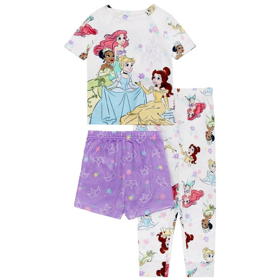 Character Toddler Top, Pants and Shorts Pajama Set, 3-Piece, Sizes 12M-5T