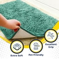 thumbnail image 5 of Muddy Mat® | Super Absorbent Door Mat Indoor, Microfiber Quick Dry Chenille Entryway Rug, Non-Slip Front Door Mat, Indoor Mats for Entryway, Machine Washable Pet Rug, Seafoam Green 28"x18", 5 of 7