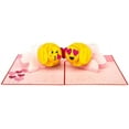 thumbnail image 3 of paper love emoji love valentines pop up card, 3d popup greeting cards, valentine's day, for wedding, anniversary, love, romance, birthday, all occasion, 3 of 6