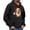 J-Black, variant on VBTAPA Christmas Hoodies for Men Santa Claus Print Hooded Sweatshirt Novelty Holiday Graphic Hoodie Loose Casual Drawstring Sweatshirt with Kangaroo Pocket Black L