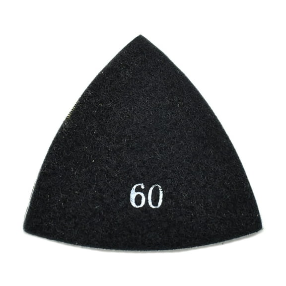 Specialty Diamond BRTRI60 60 Grit Electroplated Diamond Triangular Polishing Pad for Oscillating Tools