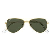 Ray-Ban Aviator Small Metal Frame Green Lens Unisex Sunglasses RB3044