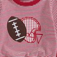 thumbnail image 5 of Xudanell Baby Boy Winter Clothes Toddler Baby Boy Football Outfit Football Embroidery Long Sleeve Crewneck Sweatshirt Pants Set 6 12 18 24 Months 2T 3T, 5 of 7
