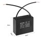 thumbnail image 2 of Capacitor de ventilador de techo Uxcell 58x28x50mm 14uF 450V CA 2 cables CBB61, 2 of 5