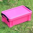 thumbnail image 2 of Bamboohart Boîte de Rangement de Cuisine Petite Boîte à Loquet Conteneur de Rangement Bac Scellé Peut Contenir Bonbons Gâteaux Sucres Pain Riz Farines - Rose 1, 2 of 6
