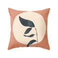 thumbnail image 1 of PENGXIANG Leaf Pattern Printing Square Pillow Case Home Bed Sofa Supplies Cushion Cover, 1 of 12