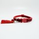 thumbnail image 3 of Collar de perro con campanas, pajarita, collar de gamuza suave para cachorros, perros y gatos, 3 of 5