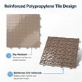 thumbnail image 3 of FlooringInc Nitro Garage Floor Tiles, Coin Pattern, Interlocking, Sahara Sand, 12"x12", 52 pack, 52 sq/ft, 3 of 11