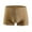 Brown, variant on Mens Briefs Seamless Quick-Dry Solid Color Supportive Smoothing Boxer Underpants Workout Stretchy Everyday Panties
