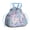 Boho Bohemia Flower, variant on Boho Bohemia Flower Drawstring Lunch Bag Women - Drawstring Lunch Bag Insulated for Work Office - Stain-Resistant Large Lunchbags for Women with Multi-Pockets