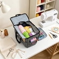 thumbnail image 2 of Gumesh Small Portable Yarn Storage Bag for Knitting Kit, Crochet Tote Organizer for Accessories & Supplies (Bag Only), 2 of 5