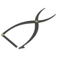 thumbnail image 1 of Eyebrow Stencil Ruler, Stainless Steel Eyebrow Makeup Ruler, Brow Caliper Measuring Tool for Microblading, 3 Point Positioning Permanent Eyebrow Makeup Measuring Symmetrical Tool, 1 of 7
