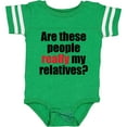 thumbnail image 3 of Inktastic Really My Relatives? Boys or Girls Baby Bodysuit, 3 of 5