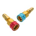 thumbnail image 1 of OFFIGAM 2Pcs R1234yf Quick Couplers Kit with Copper and Plastic Air Conditioner Hose Connectors for Car Ac, 1 of 6