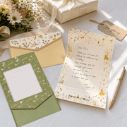 Paper Stationery Set, Writing Stationary Set, Cute Stationary Letter Paper ,10 Different Style Writing Stationery Paper Letter Set (60 Stationery Paper + 30 Envelopes)