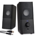 thumbnail image 1 of Altavoces para ordenador Bingxue H21 Classic con alimentación USB negra, 1 of 9
