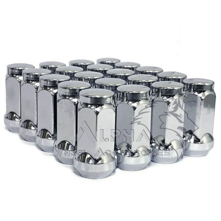 20 Chrome Lug Nuts 14x1.5 For 2010  Newer Chevy Camaro SS 1LE ZL1 2SS LT 1.75"