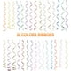 thumbnail image 4 of Rollo de hilo metálico brillante para globos, cintas para envolver regalos para manualidades, bodas, día de San Valentín, cumpleaños, decoración de fiestas (colores mezclados, estilo clásico) JAMW Sencillez, 4 of 5