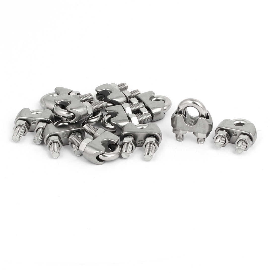 m5-1-4-inch-304-stainless-steel-saddle-clamps-cable-wire-rope-clips