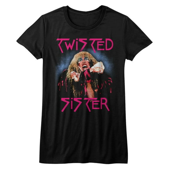 Twisted Sister Twisted Dee Black Junior Women's T-Shirt