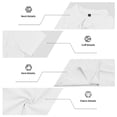 thumbnail image 5 of Mens Linen 2 Piece Set Short Sleeve Retro Medieval Viking Lace Up Henley Pirate Shirt and Shorts Summer Distressed Vacation Outfits White, 5 of 8