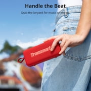 Tronsmart Trip 2 Bluetooth 5.3 Speaker, Ultra-Portable Clip, 10W Big Pro Sound w/ Deep Bass, IPX7 Waterproof, 20H, Voice Assistant - Black