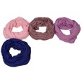 thumbnail image 4 of Zeus Fashion Simple Solid Color Soft Warm Women Lady Scarf Circle Neck Wrap Gift, 4 of 7