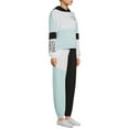 thumbnail image 4 of No Boundaries Juniors’ Colorblocked Jogger Pants, 4 of 6