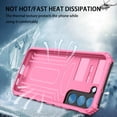 thumbnail image 2 of Heavy Duty Case for Samsung Galaxy A51 4G Rugged Hybrid Case with Built-in Kickstand Rotating Belt Clip Non-Slip Shockproof Case For Samsung Galaxy A51 4G,Pink, 2 of 18