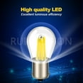 thumbnail image 5 of Ruiandsion 1156 LED Bulbs White 12V AC/DC Single Contact LED Backup Reverse Turn Signal Lights,5pcs, 5 of 10