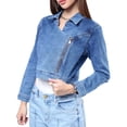 thumbnail image 1 of Chamarra Clásica Savi Jeans Azul S4677 para Mujer, 1 of 6