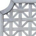 thumbnail image 4 of HomeRoots 516351 27.25 x 1 x 27.25 in. Grey Solid Wood Wall Decor - Set of 2, 4 of 5