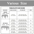 Clear Plastic Tablecloth Protector Heavy Duty Vinyl Table Cover 100% ...