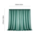 thumbnail image 3 of Outdoor Rod Pocket Curtains, 63x106 inch Fade Resistant Patio Drapes for Pergola Gazebo Porch Cabana, Waterproof Privacy Panel for Outside Garden Sunroom, 3 of 6