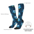 thumbnail image 4 of Balery Blue Owl Calcetines novedosos Calcetines deportivos Calcetines hasta la rodilla Calcetines de algodón Calcetines originales y geniales, 4 of 6