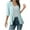 Blue, variant on SHTXOZHI Women Summer Lightweight Cardigan Half Sleeve Hollow-Out Beach Cover Ups Cardigans