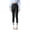 Black, variant on Winter Leggings High-Waisted Slim Cut Warm Lambswool Fabric Lining Bottom Pants Cold Weather Resistance Women Pants