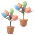thumbnail image 5 of 2 piezas de adornos de jardín para fiesta de Pascua, novedosos huevos de Pascua, decoración de bonsái, recuerdo de fiesta de Pascua, 5 of 5