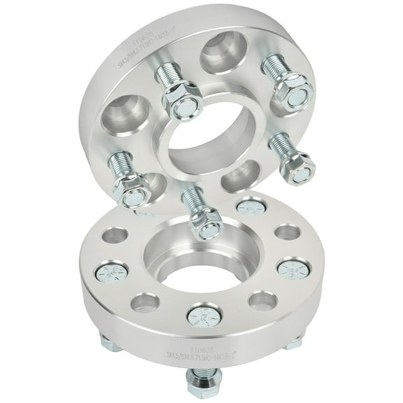 AUTOMUTO 2set 5 lug Wheel Spacers Adapters 5x4.5 14x1.5 71.5 1" compatible with 2004-2010 for QX56 2005-2015 for Armada 2004-2018 for Titan