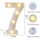 thumbnail image 2 of Letrero luminoso LED con números y letras para marquesina, ideal para bodas, cumpleaños, fiestas, Navidad, luz nocturna, decoración para el hogar y el bar (7), 2 of 5