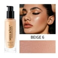 High Light Face Liquid Foundation Makeup Full Coverage Concealer Whiten