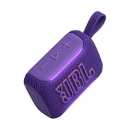 JBL Go 5 - Ultra-portable waterproof and drop-proof speaker with JBL legendary sound and ambient edge lighting - Purple