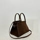 thumbnail image 4 of Bolso de mano de piel Margaux 10 de alta calidad, bolso de hombro, diseño sencillo, capa superior de piel de vaca, gamuza suave Margaux10, 4 of 5