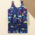 thumbnail image 5 of URMAGIC Kids Boys Girls Floatation Swimsuit with Adjustable Buoyancy Baby Float Suit Swim Vest One Piece Swimwear Bathing Suit 2-9 Years, 5 of 7