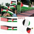 thumbnail image 4 of Mini Flag Stick Flags Hand Held Small Miniature Flags on Stick Support Pray for Hand Waving Flag 5.5x8.3 Inch with 12 Inch White Pole, 4 of 6