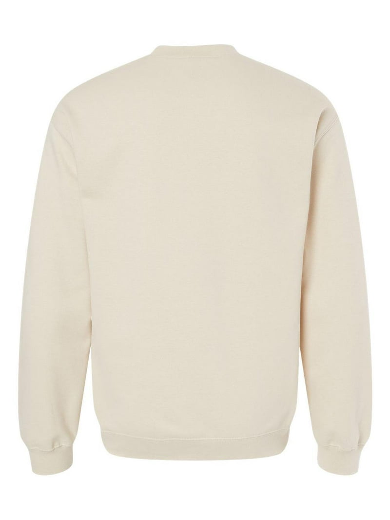 Gildan - Softstyle Crewneck Sweatshirt, Sand Color, Size Large