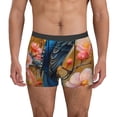 thumbnail image 1 of Fotbe Bluebird Blossom Elegance Calzoncillos Tipo Boxer con Bolsa de Soporte Total para Hombre, X-Temp Fresco, Transpirable y de Secado Rápido-X-Large, 1 of 5