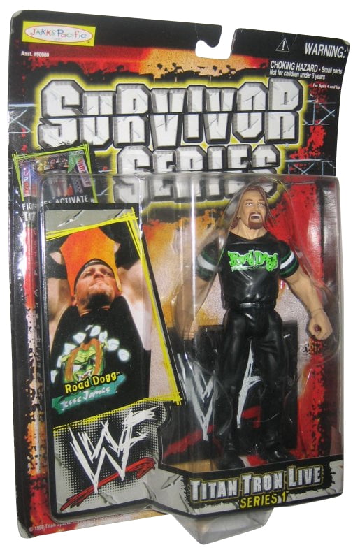 WWE Titan Tron Live Series 1 Survivor Series Road Dogg (1999) Figure -  Jakks Pacific