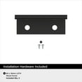 thumbnail image 2 of Miseno Mcpep1100 Mulberry 1" Center To Center Finger Cabinet Pull - Black, 2 of 4